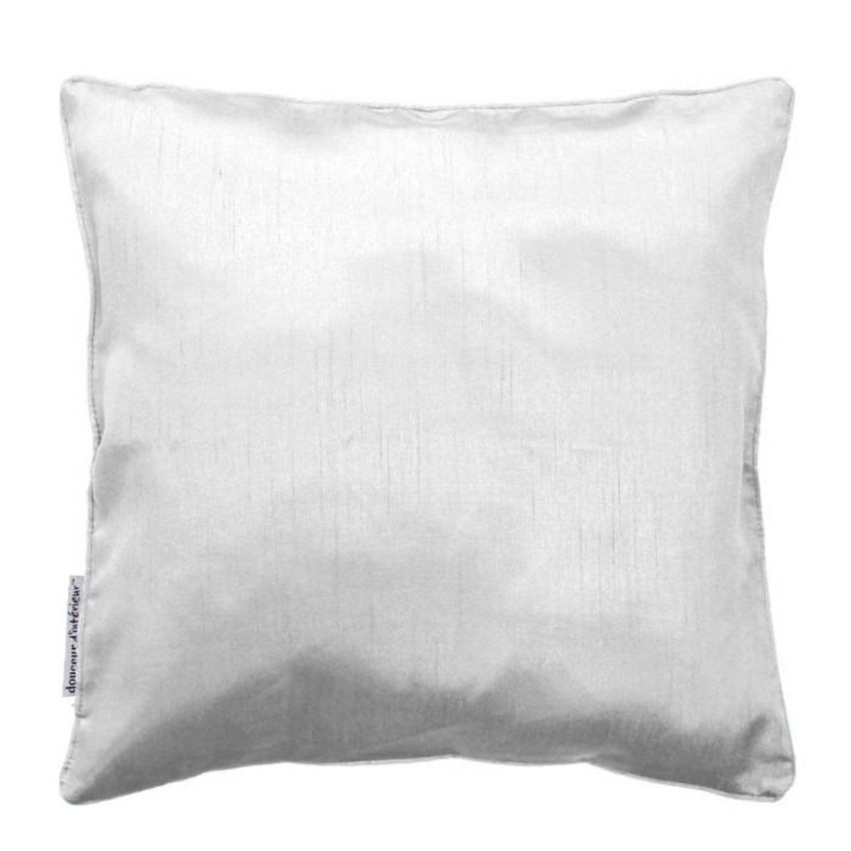 Paris Prix Housse de Coussin  Shana  40x40cm Blanc