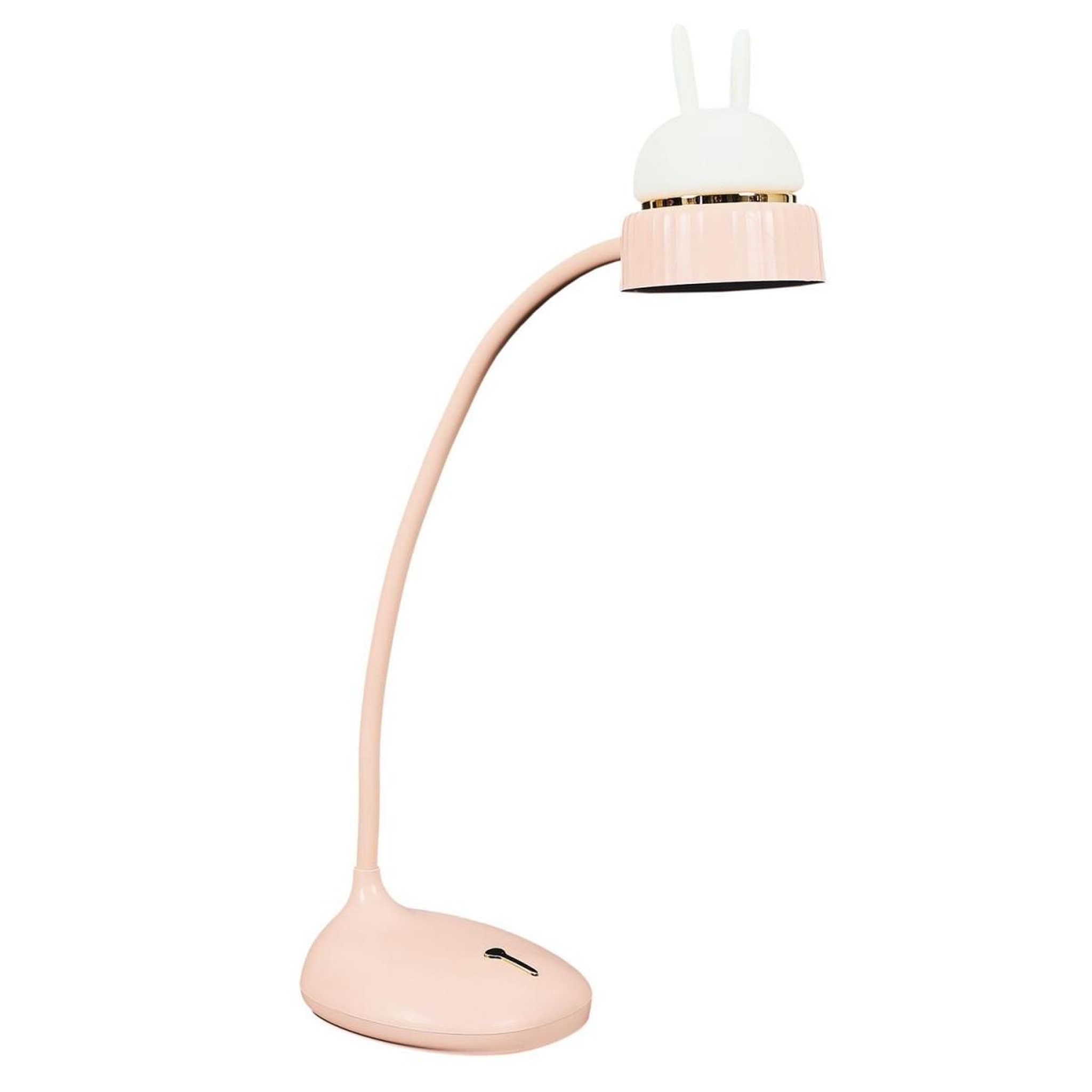 Voir la diapositive 1 : The Home Deco Factory Lampe de bureau led  chat  34cm rose