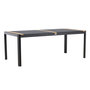 Voir la diapositive 1 : Paris Prix Table de Jardin en Teck  Togo  200cm Noir