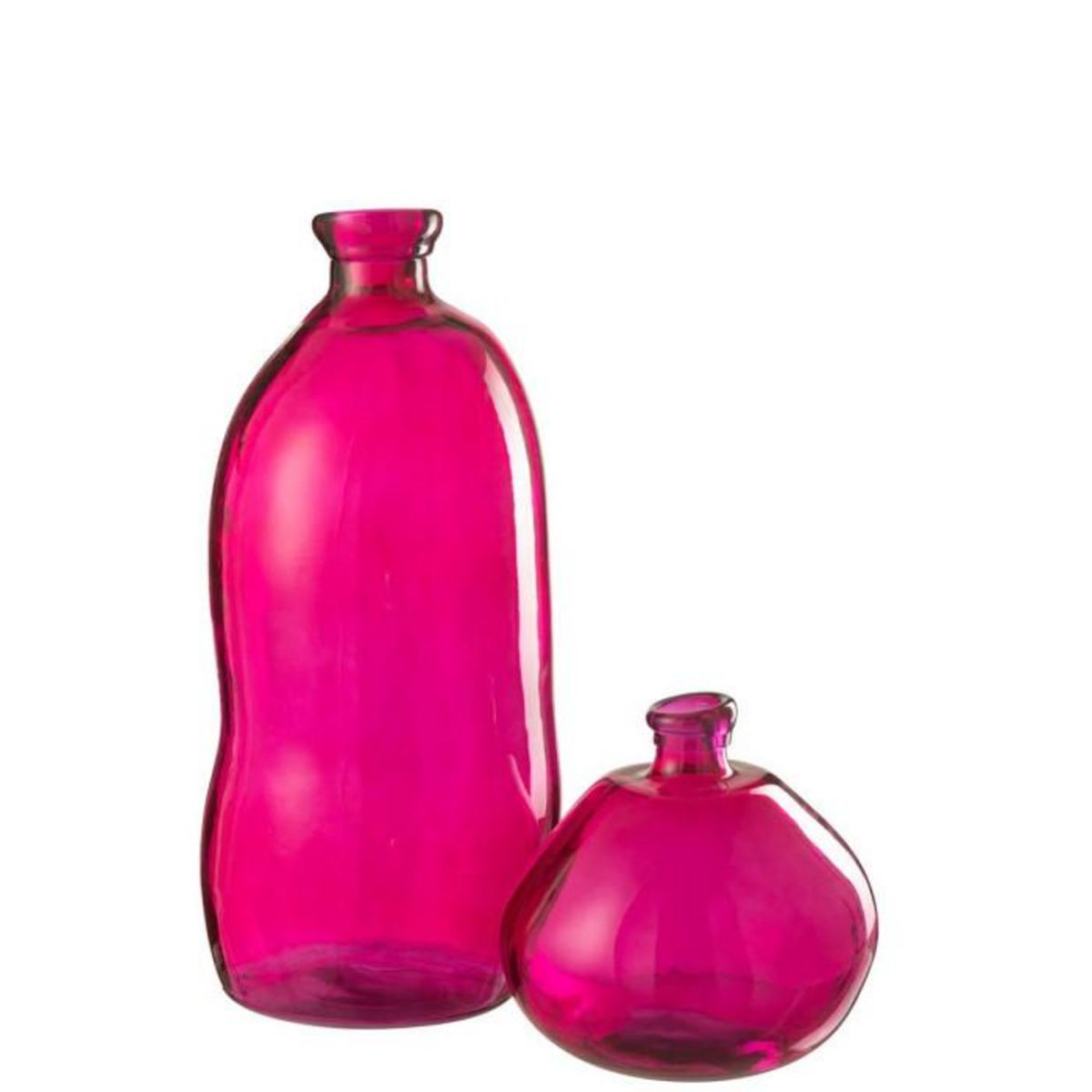 Paris Prix Vase Déco en Verre  Mexican  73cm Fuchsia