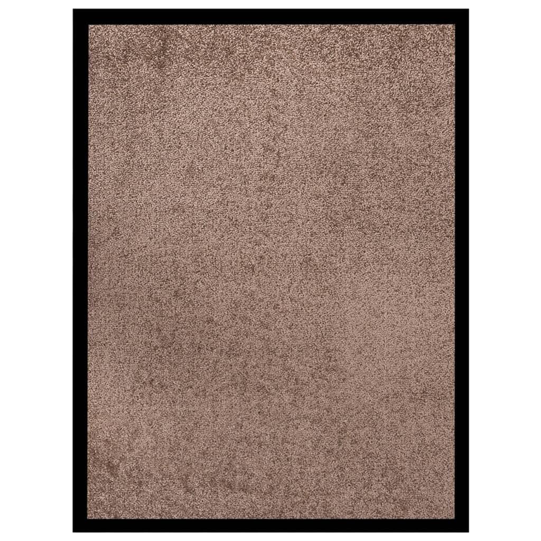VIDAXL Paillasson Marron 60x80 cm