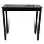 Voir la diapositive 4 : VIDAXL Set de 1 table de bar et 4 tabourets noir