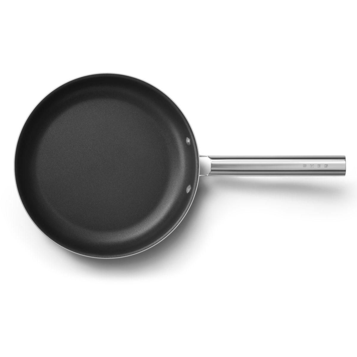 SMEG Poêle diam 28 cm tout feux creme mat