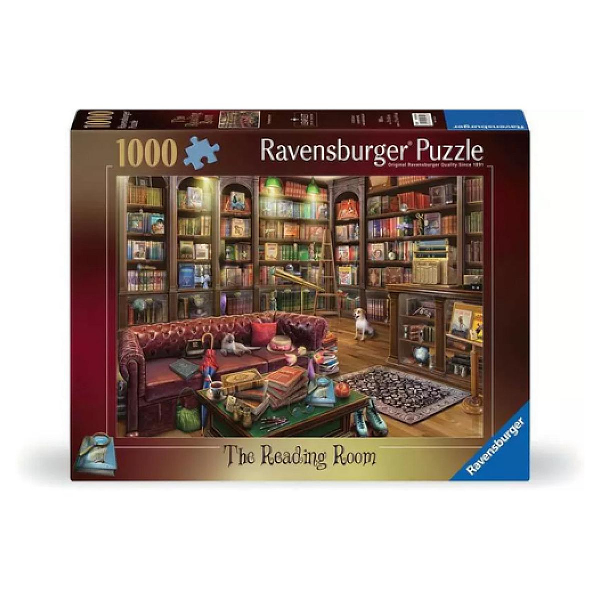 RAVENSBURGER Puzzle 1000 pcs La salle de lecture