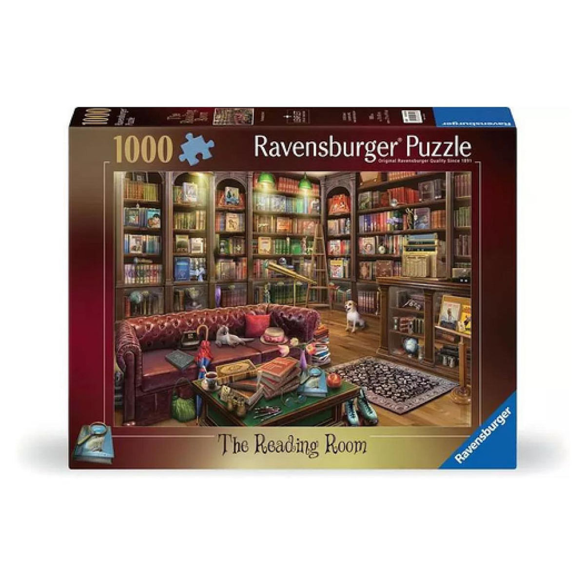 RAVENSBURGER Puzzle 1000 pcs La salle de lecture