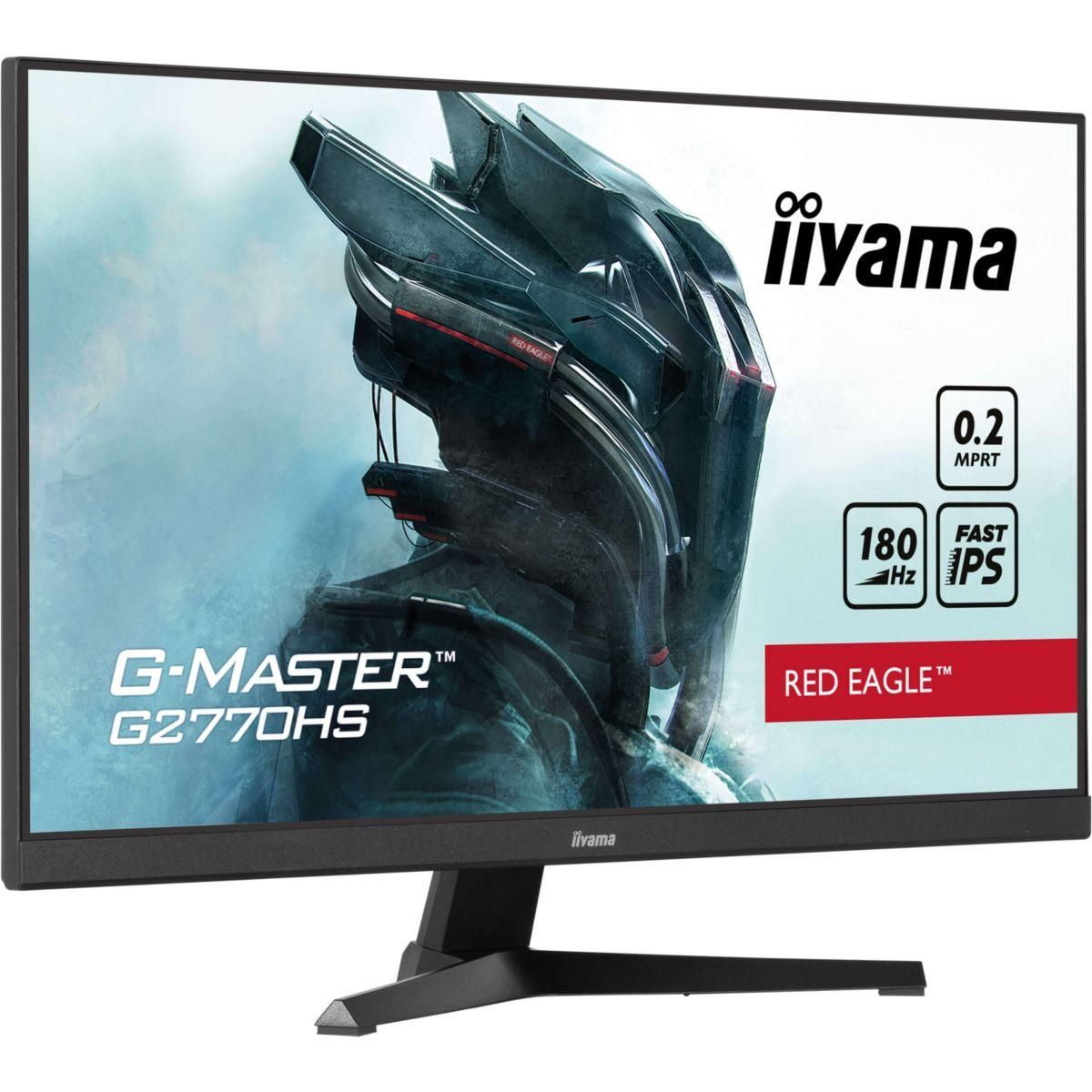 Iiyama Ecran PC Gamer G-MASTER G2770HS-B1 27'' Plat IPS