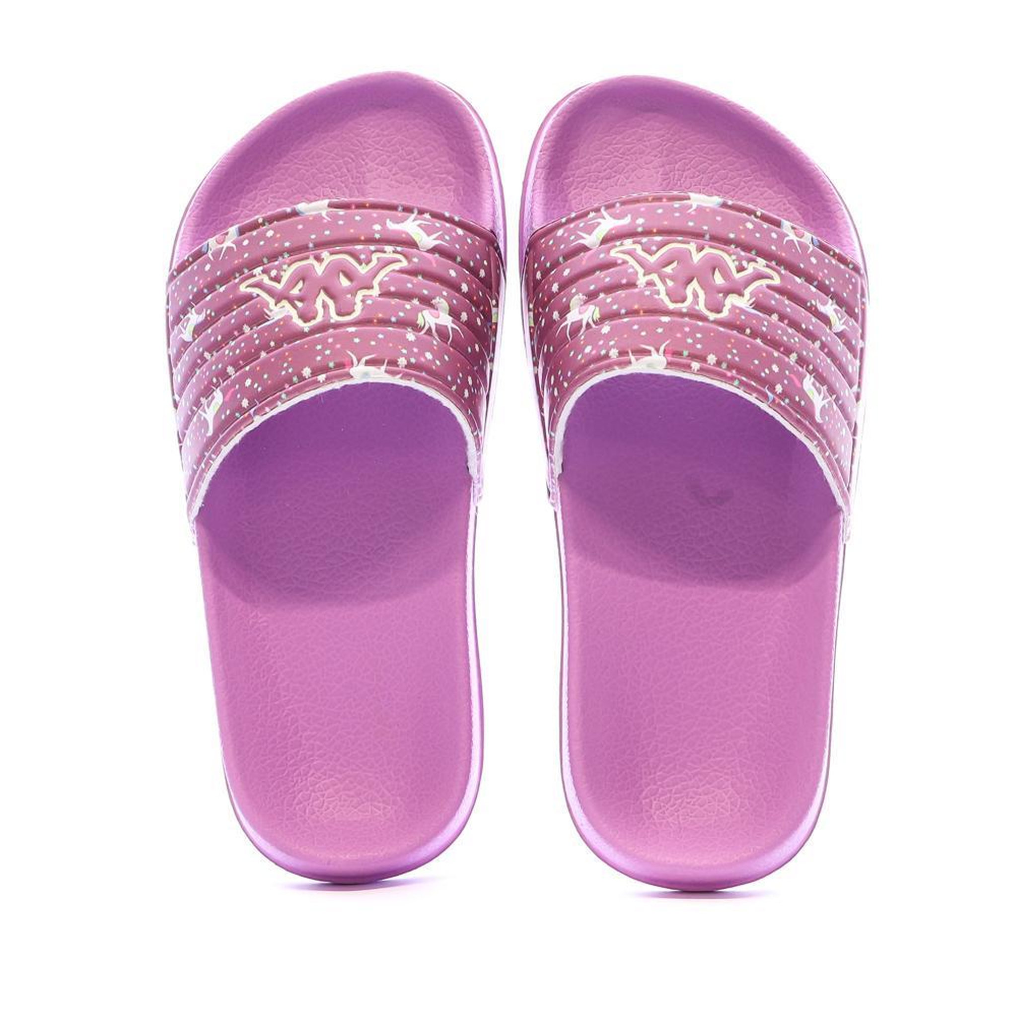 Voir la diapositive 4 : KAPPA Claquettes  Licorne Fille Kappa Logo Sartwog