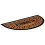 Voir la diapositive 2 : VIDAXL Tapis de porte demi-rond 45x75 cm caoutchouc et fibre de coco