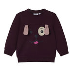 NAME IT Sweat Prune Fille Guppy Foelly. Coloris disponibles : Violet