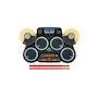 Voir la diapositive 3 : VTECH Batterie VTech Kidi DJ Drums