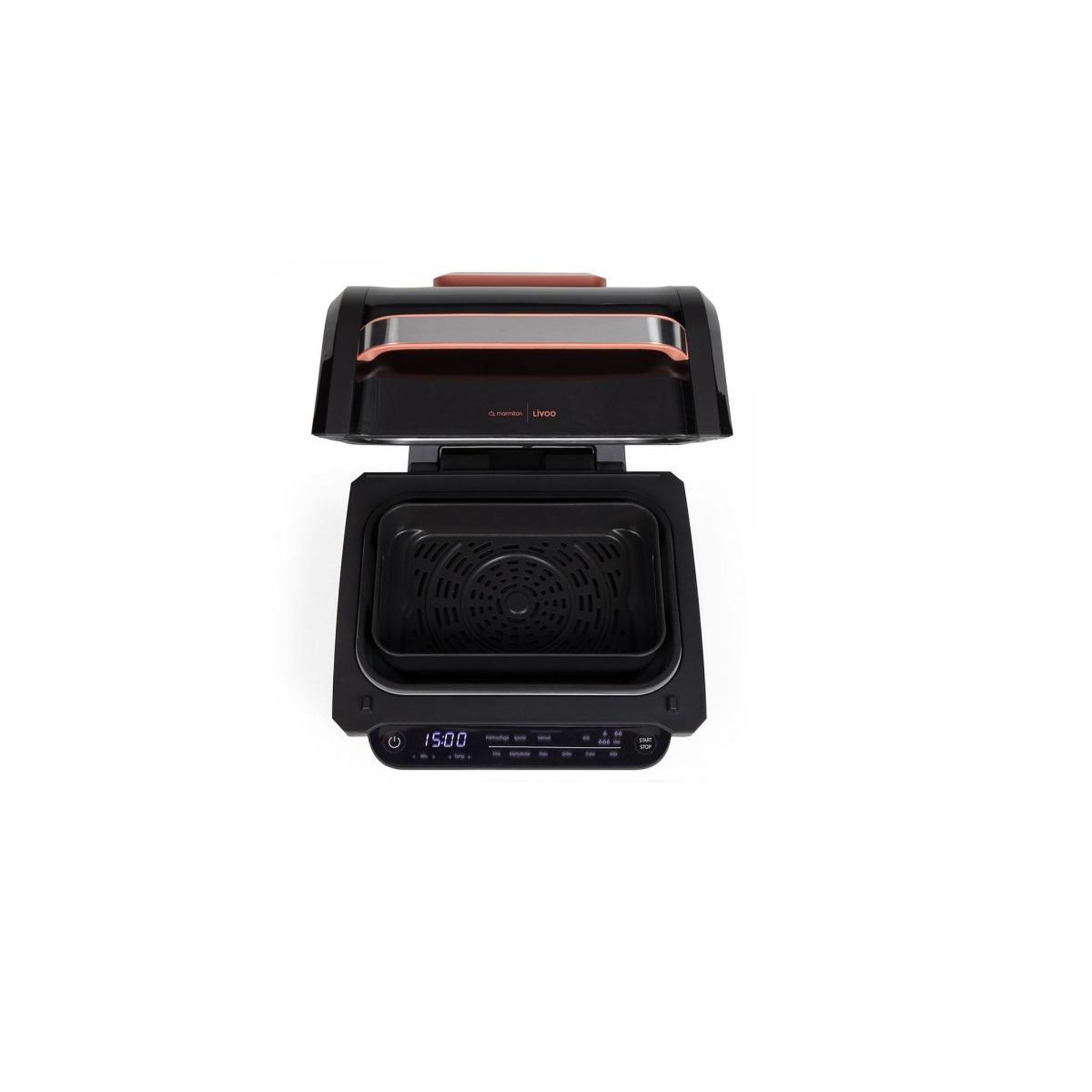 Voir la diapositive 4 : LIVOO Friteuse sans huile 6l 1700w noir - doc305