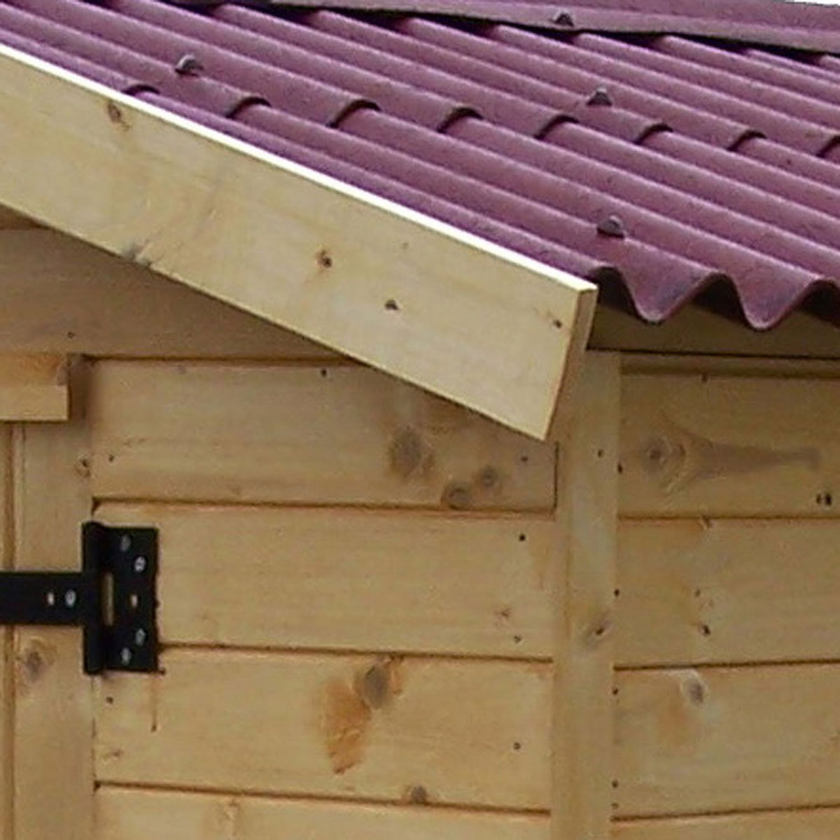 Habrita Abri de jardin bois - 1,83m² - EDEN 2