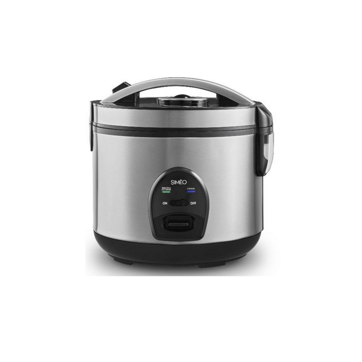 Simeo Cuiseur à riz 3l 500w inox/noir - crm230