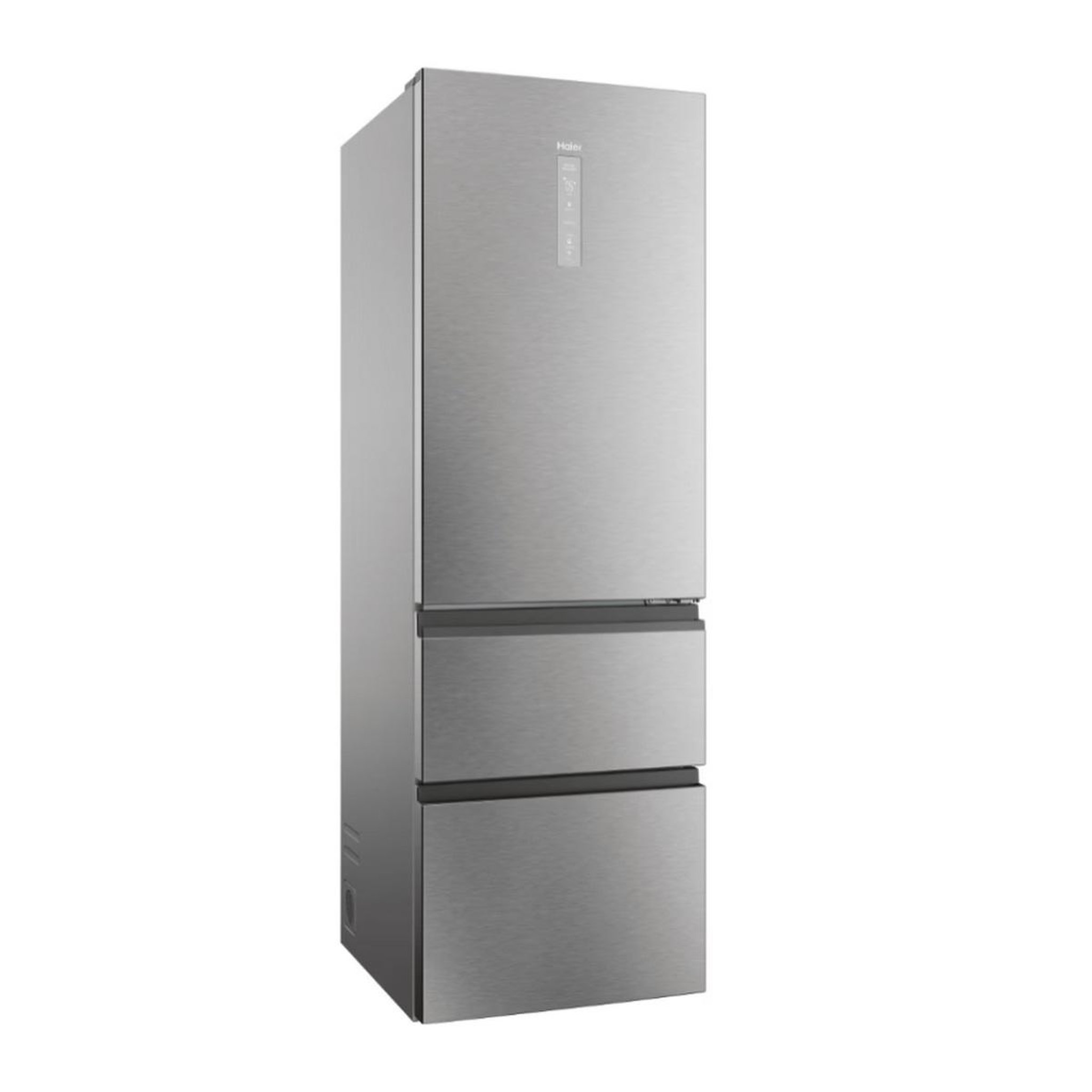 Voir la diapositive 3 : HAIER Réfrigérateur combiné 60cm 360l no frost argent - htw3618dnmg