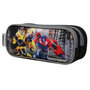 Voir la diapositive 2 : Bagtrotter BAGTROTTER Trousse scolaire 2 compartiments Hasbro Transformers Grise