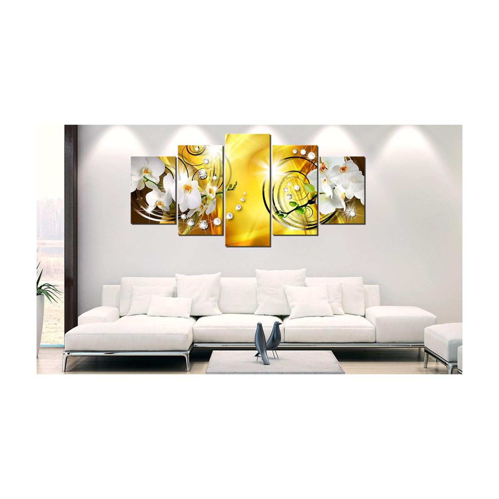 Voir la diapositive 2 : Paris Prix Tableau Imprimé  Yellow Admiration