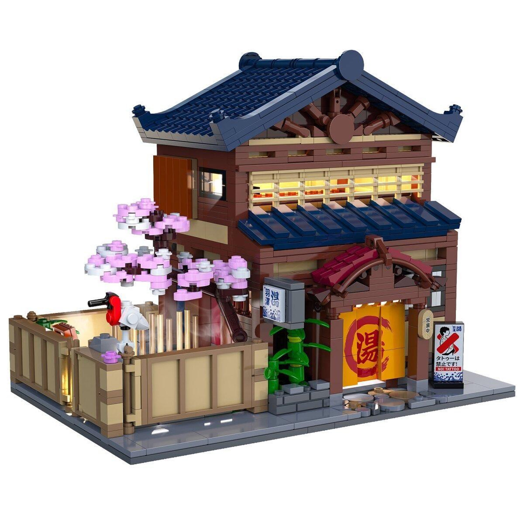 Voir la diapositive 4 : Jamara Cada salle de bain japonaise 1:30 bricks