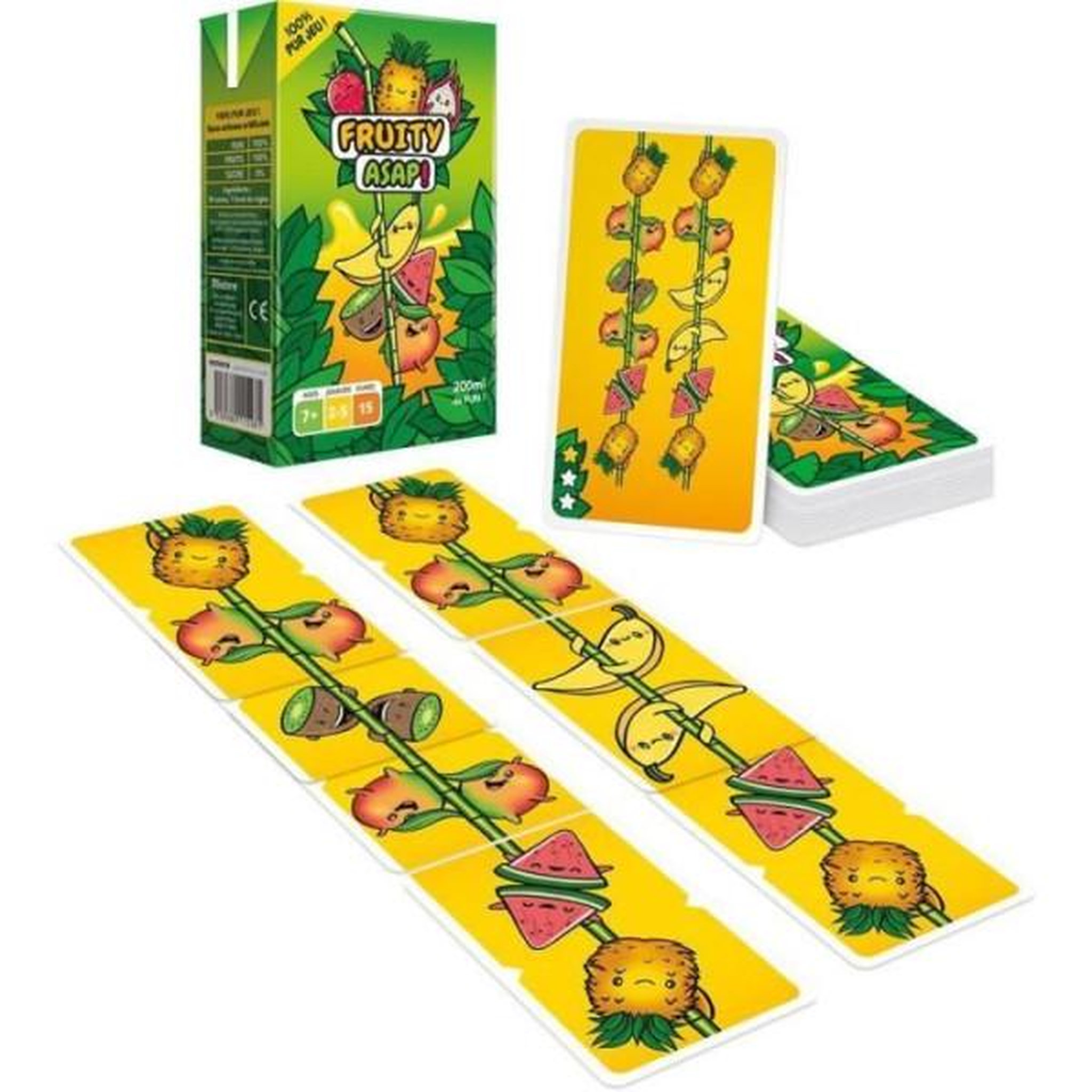 Voir la diapositive 3 : Asmodee Fruity asap - asmodee - jeu de rapidité - des 7ans