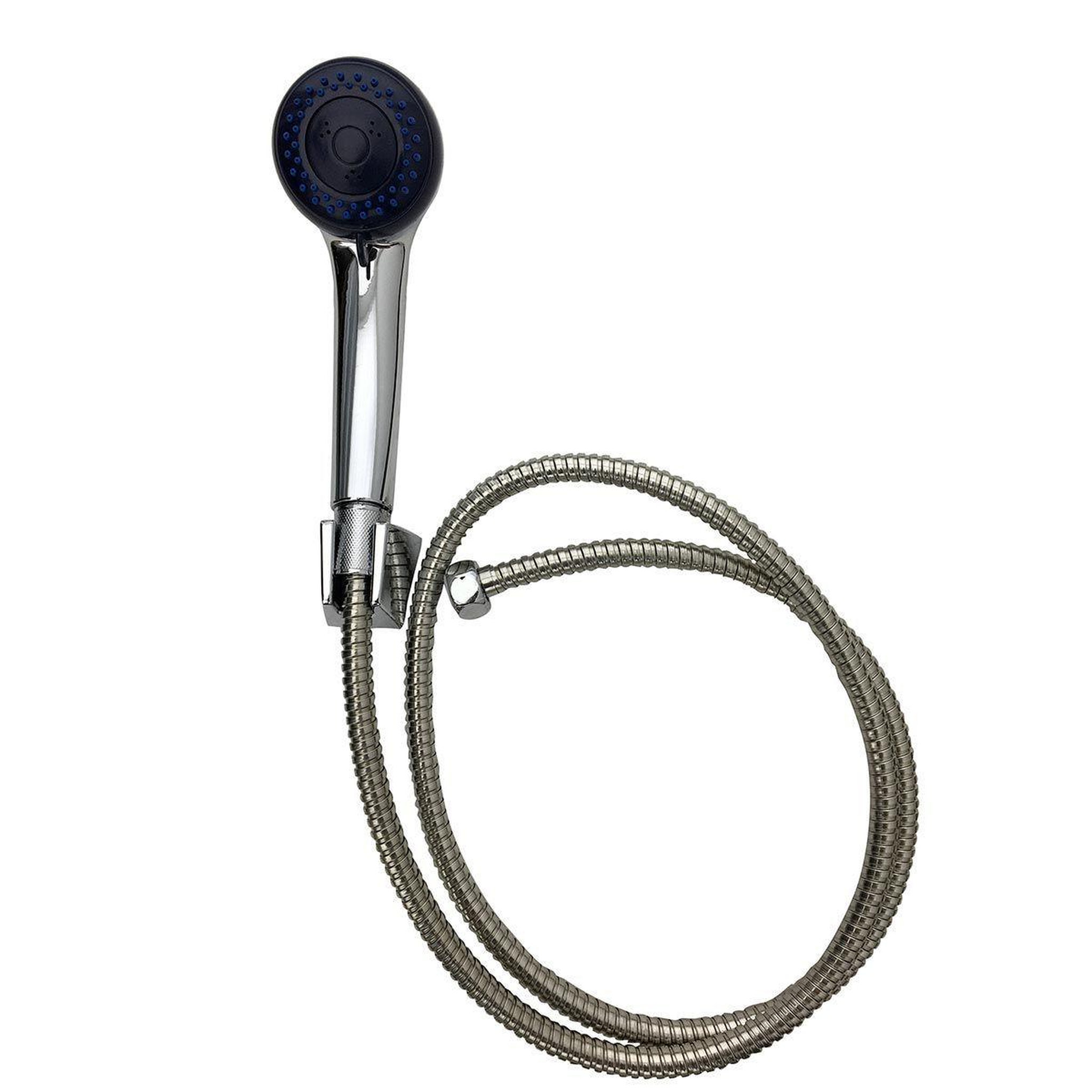 Douceur d'Intérieur Ensemble de Douche  3 Fonctions  1,5m Chrome