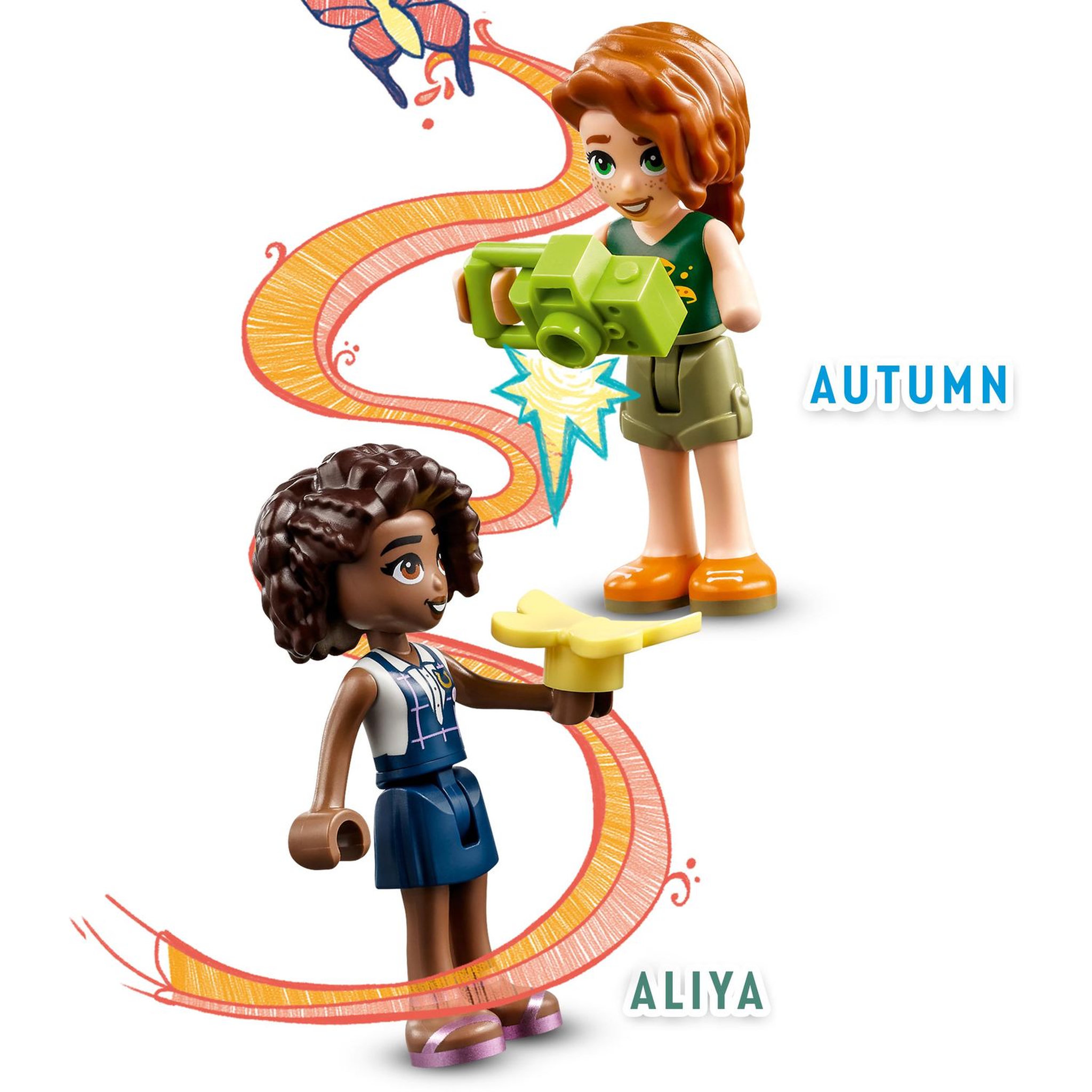 Voir la diapositive 4 : LEGO Friends 41726 Les vacances en caravane, Jouet Camping-Car avec Voiture, Enfants 4 Ans