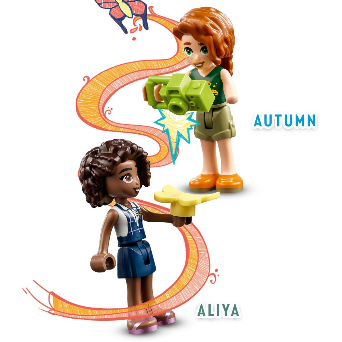 LEGO Friends 41726 Les vacances en caravane, Jouet Camping-Car avec Voiture, Enfants 4 Ans