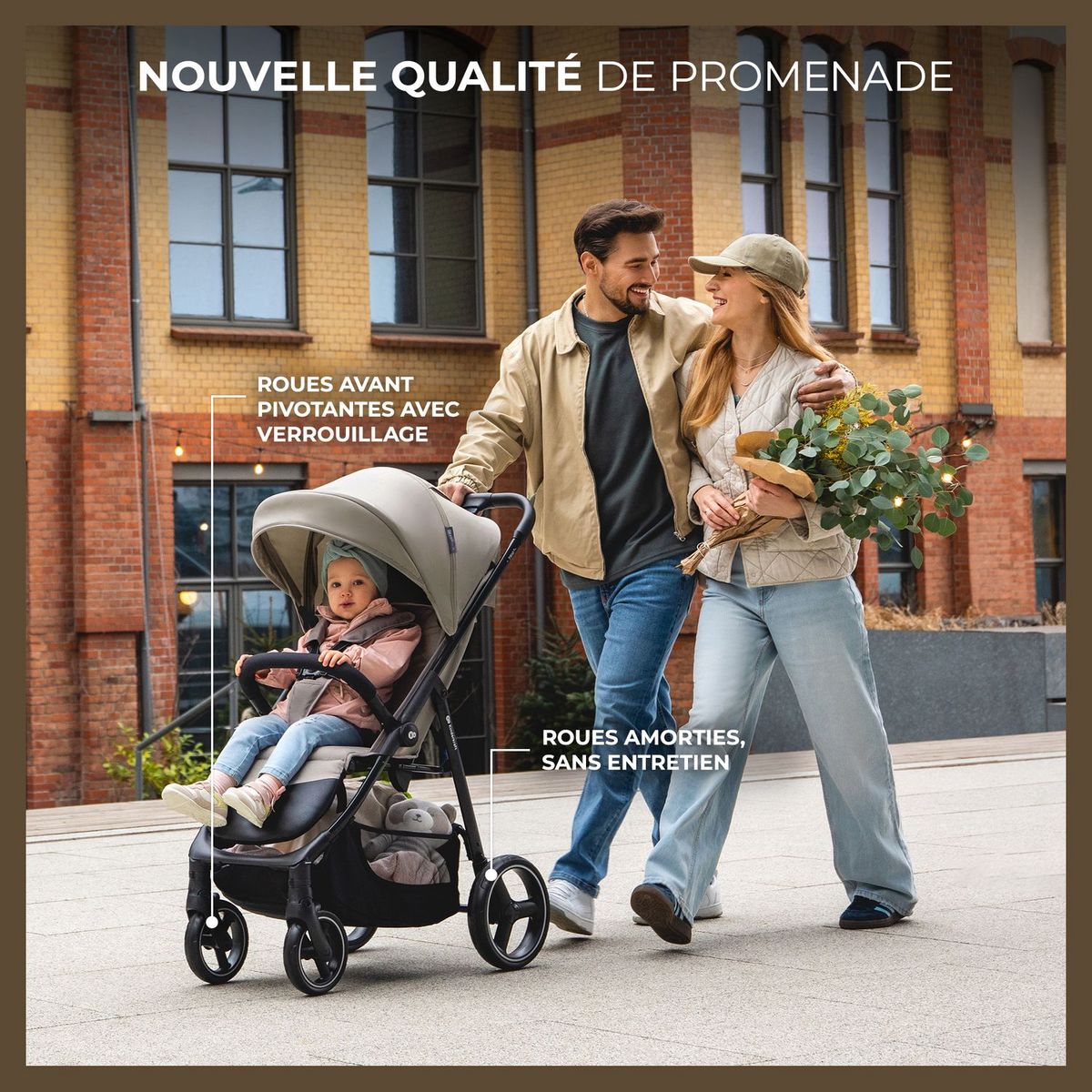 KINDERKRAFT Poussette TRIG 3