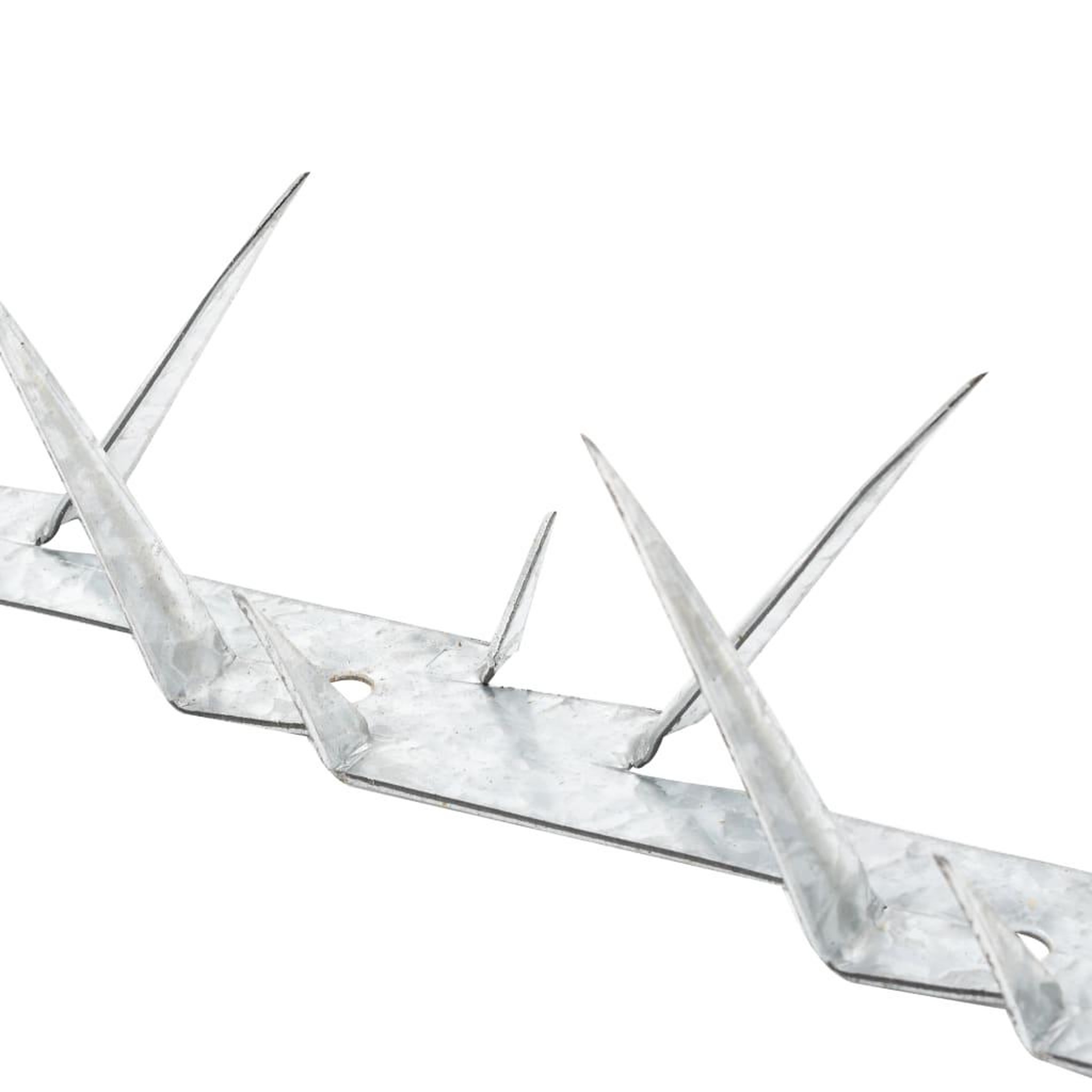 Voir la diapositive 3 : VIDAXL Piquets muraux 2 pcs Acier 1 m