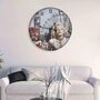 Voir la diapositive 1 : VIDAXL Horloge murale vintage 60 cm