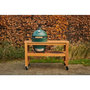 Voir la diapositive 1 : BIG GREEN EGG Table eucalyptus XLarge