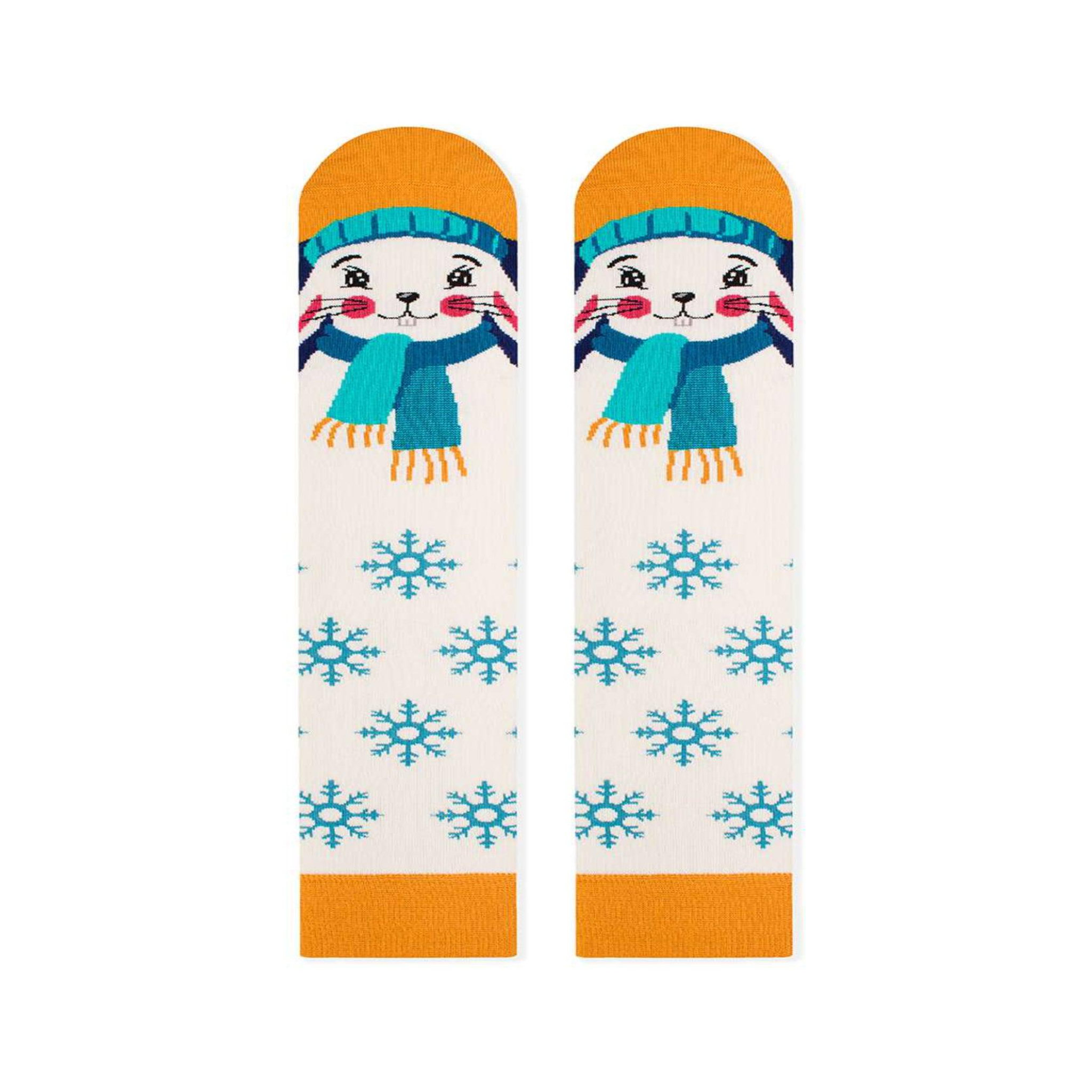 Voir la diapositive 2 : PIRIN HILL Chaussettes en bambou haut-mollet lapin