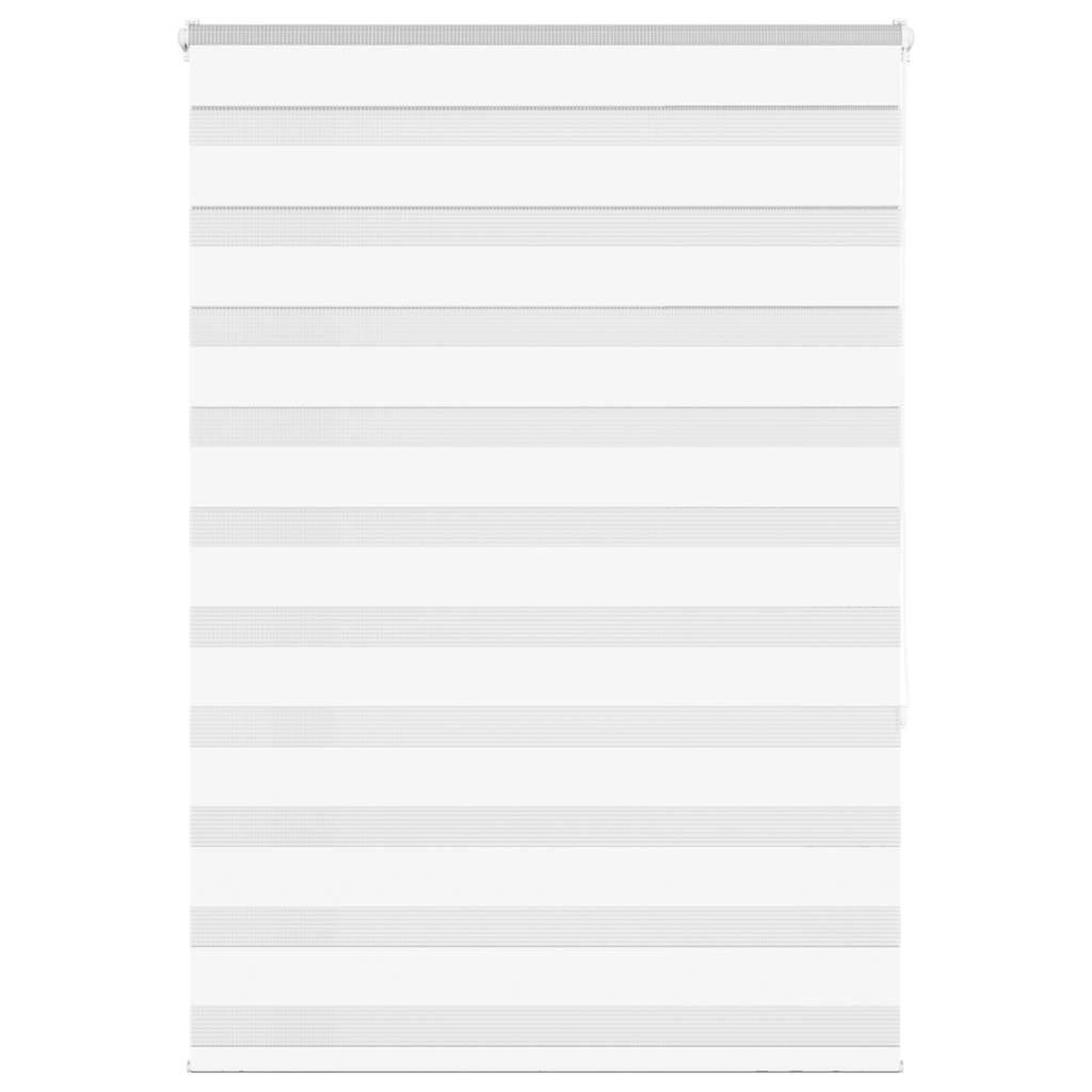 VIDAXL Store zebre blanc 95x150 cm largeur du tissu 90,9 cm polyester