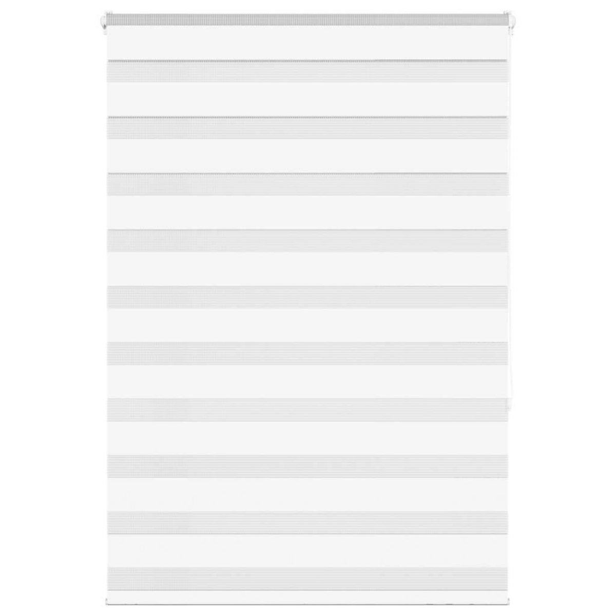 VIDAXL Store zebre blanc 95x150 cm largeur du tissu 90,9 cm polyester