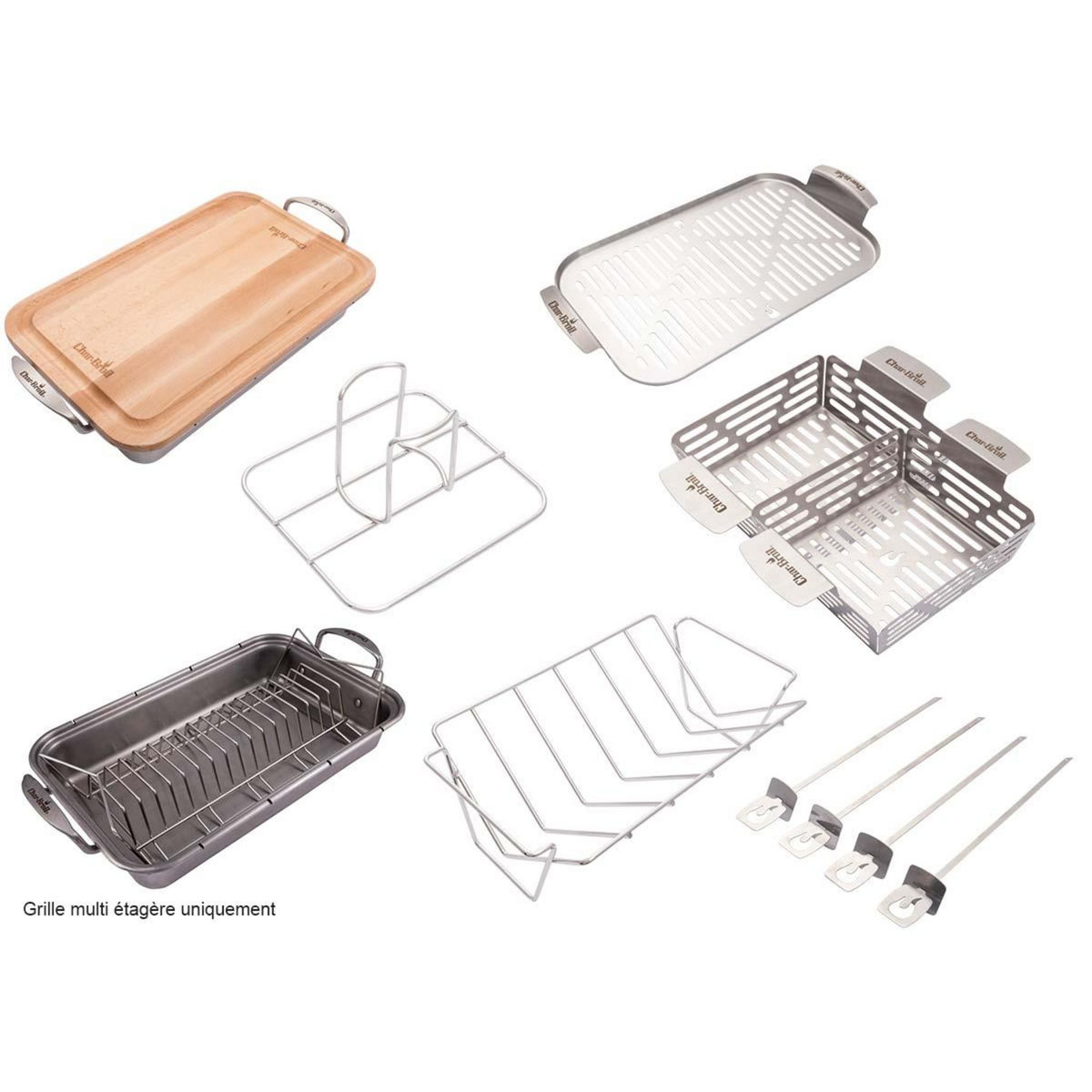 CHAR-BROIL Pack accessoires de cuisine Grill+  - Char-Broil