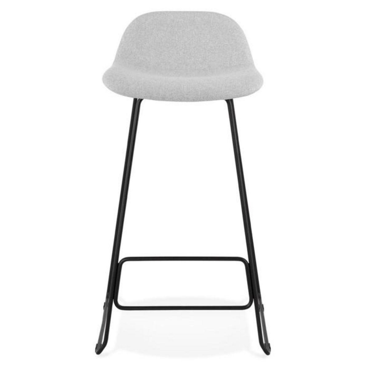 Paris Prix Tabouret de Bar Design  Holand  95cm Gris & Noir