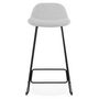 Voir la diapositive 2 : Paris Prix Tabouret de Bar Design  Holand  95cm Gris & Noir