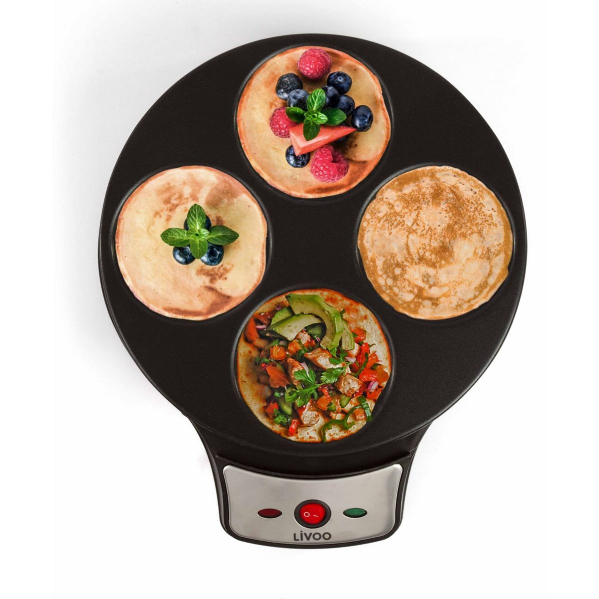 LIVOO Crêpe party DOC143 - 2 en 1