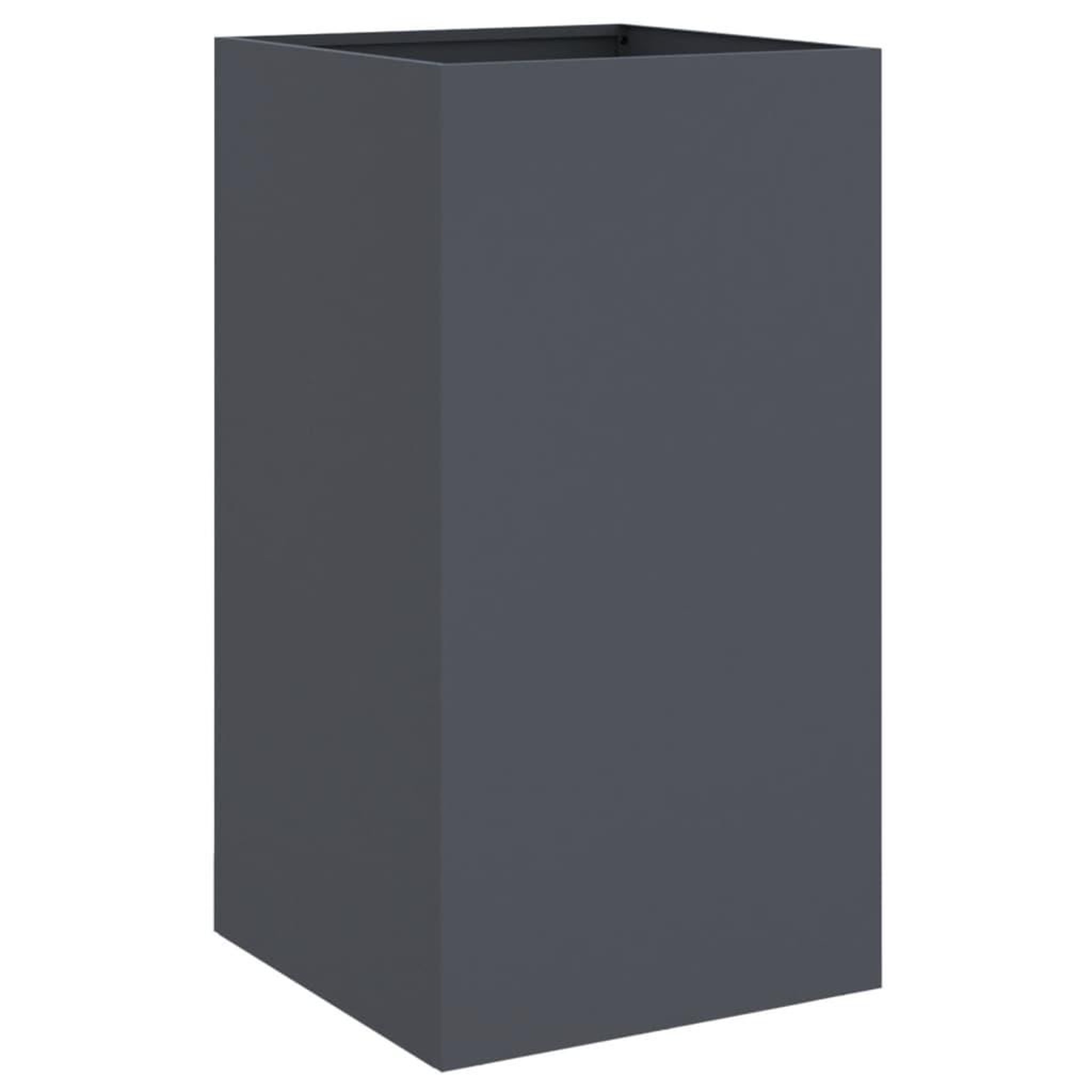 Voir la diapositive 2 : VIDAXL Jardiniere anthracite 42x38x75 cm acier
