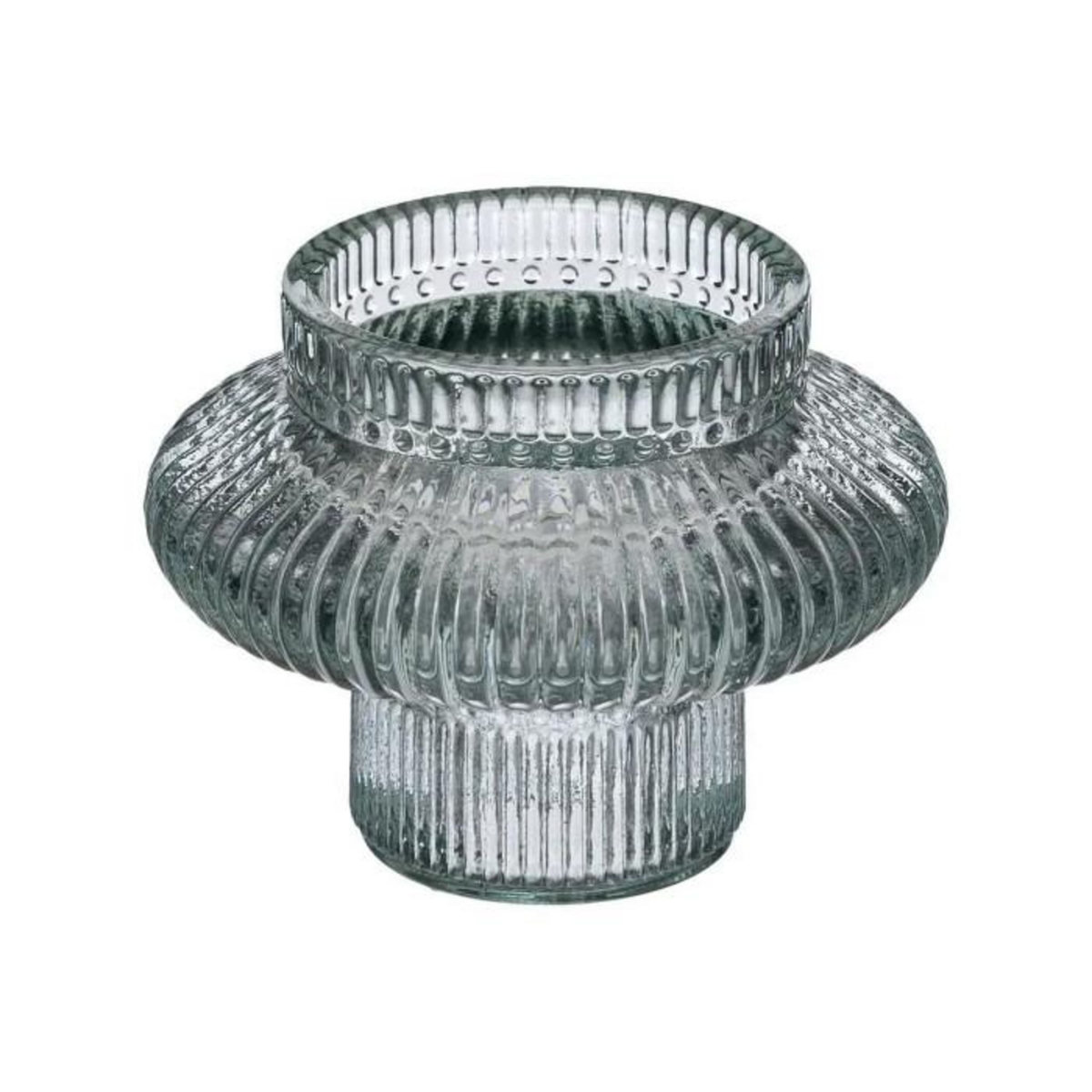 ATMOSPHERA Lot de 3 Bougeoirs  Midnight Garden II  8cm Multicolore