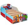 Marvel Heroes - Lit enfant 70x140cm avec rangements sous le lit 