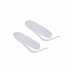 Paris Prix Paire de Lacets pour Chaussures  Plats  90cm Blanc