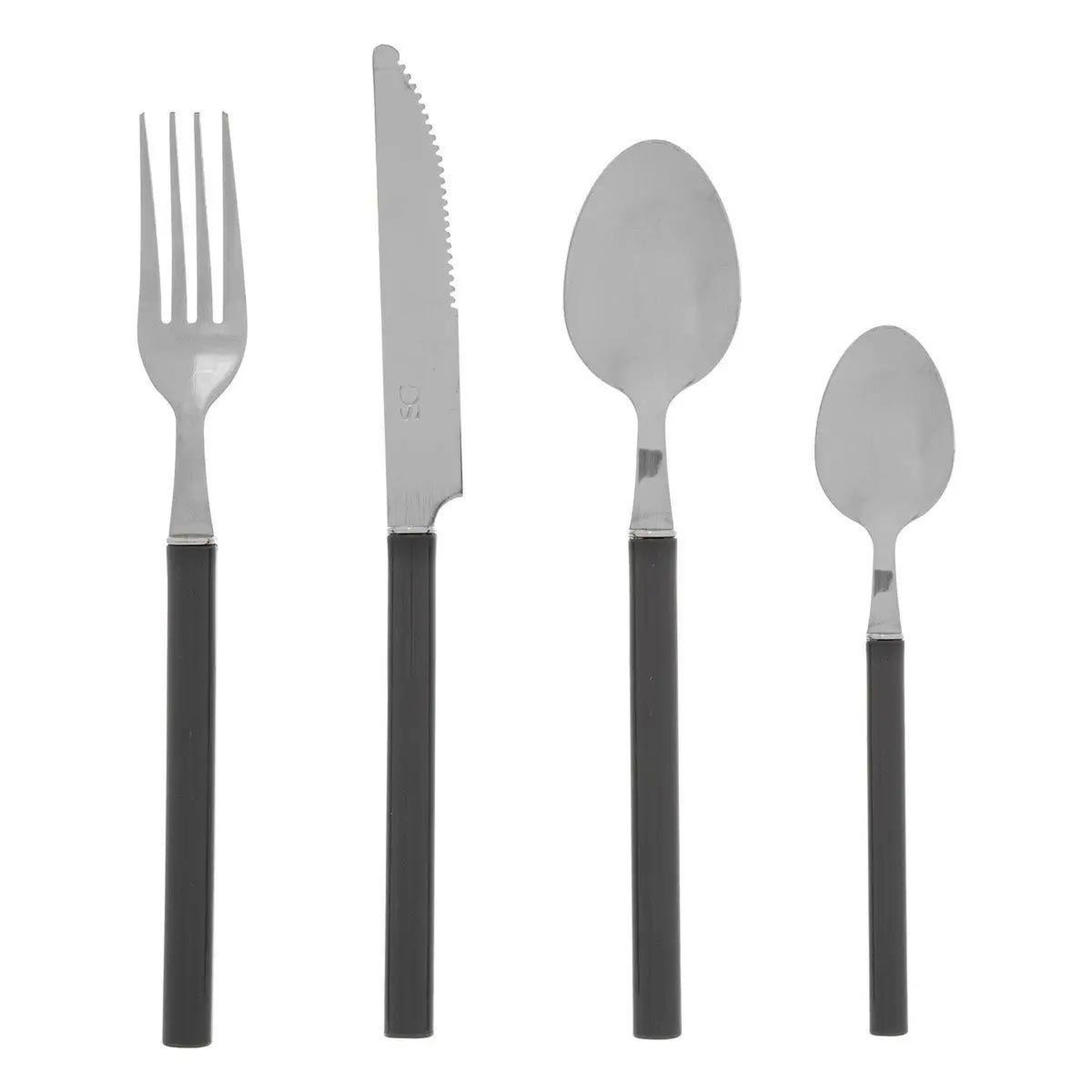 SECRET DE GOURMET Ménagère 24 pièces  indonésie  27cm gris