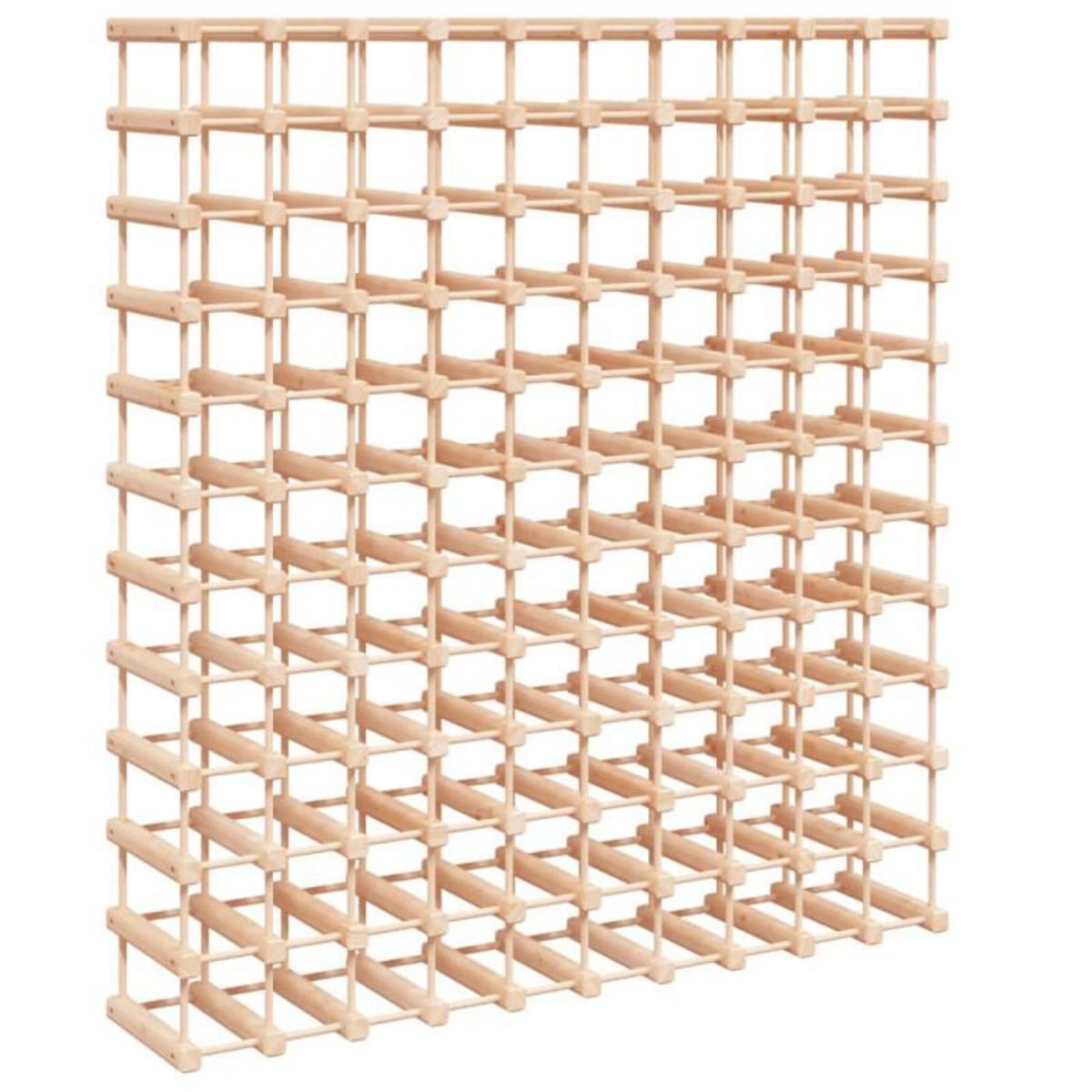 VIDAXL Casier à vin pour 120 bouteilles 112,5x23x123,5 cm pin massif