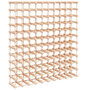 Voir la diapositive 5 : VIDAXL Casier à vin pour 120 bouteilles 112,5x23x123,5 cm pin massif