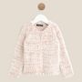 Voir la diapositive 1 : IN EXTENSO Cardigan en laine bébé fille