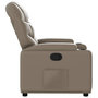 Voir la diapositive 4 : VIDAXL Fauteuil inclinable Cappuccino Similicuir