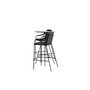 Voir la diapositive 4 : Paris Prix Ensemble Table de Bar & 2 Chaises  Bistro & Tvist  105cm Noir