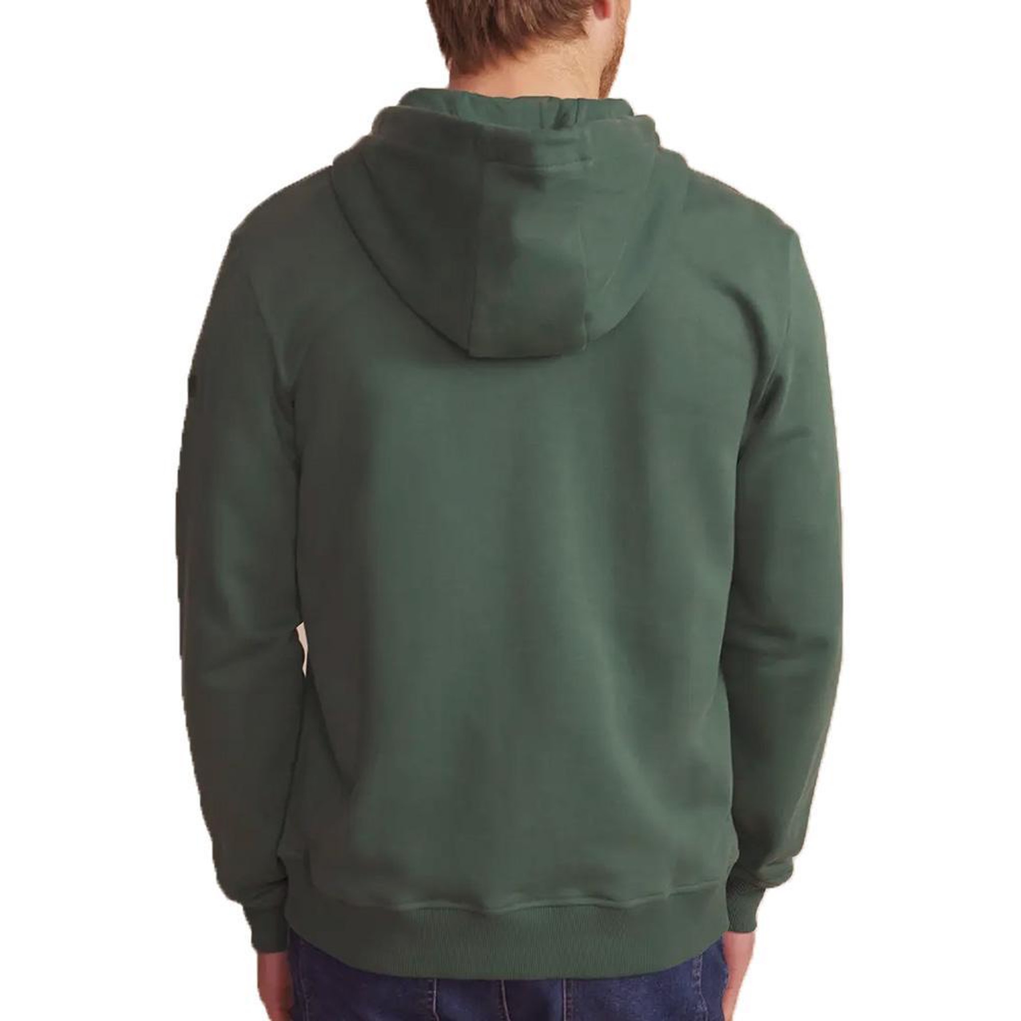 Voir la diapositive 5 : TBS Sweat zippé vert homme tbs julinzip