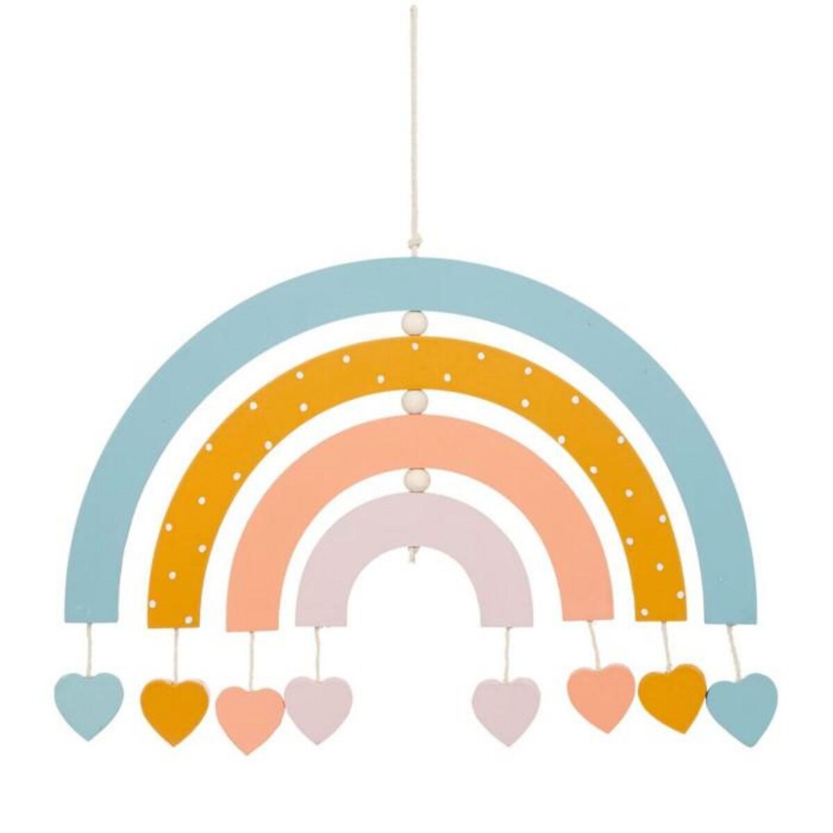 Atmosphera Kids Décoration Murale Enfant  Arc-en-Ciel  30cm Multicolore