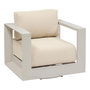 Voir la diapositive 1 : HESPERIDE Fauteuil de salon de jardin rotatif ALLURE
