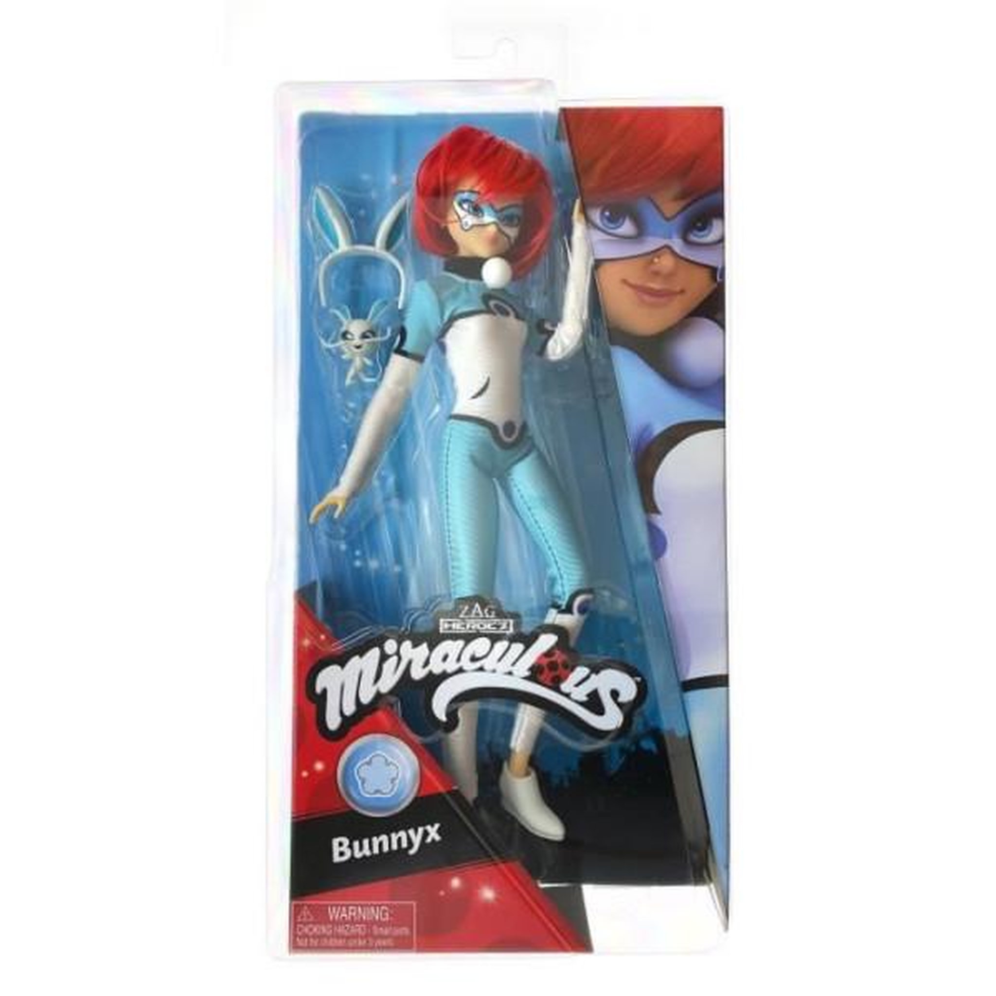 Voir la diapositive 2 : BANDAI Poupée articulée Bunnyx de Miraculous - BANDAI - 26 cm - Pour enfants de 2 ans et plus